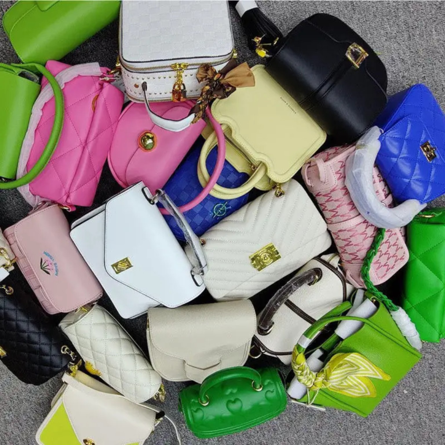 Color Mix City Handbag