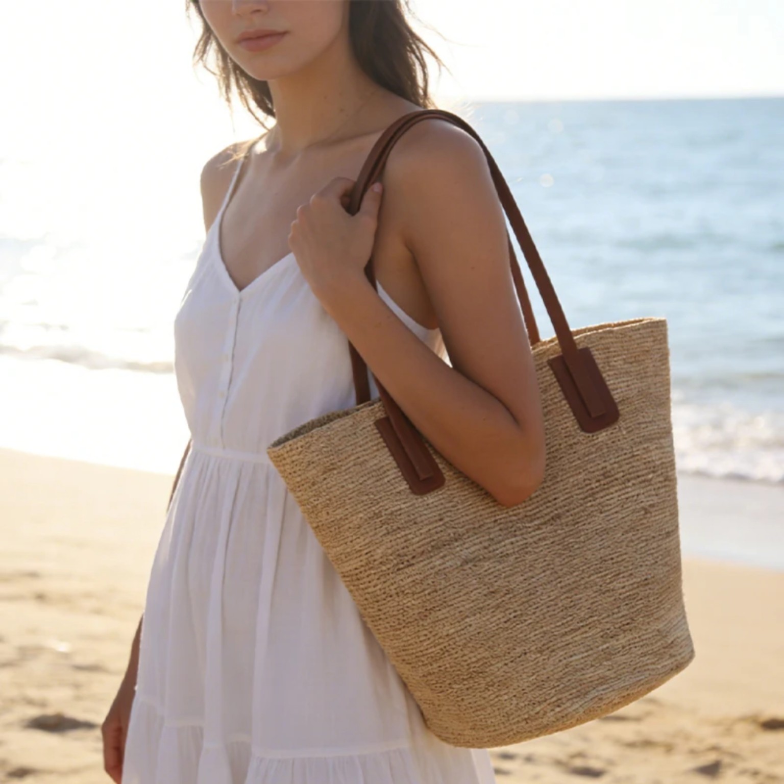 Coastal Woven Shopper Dress Edit