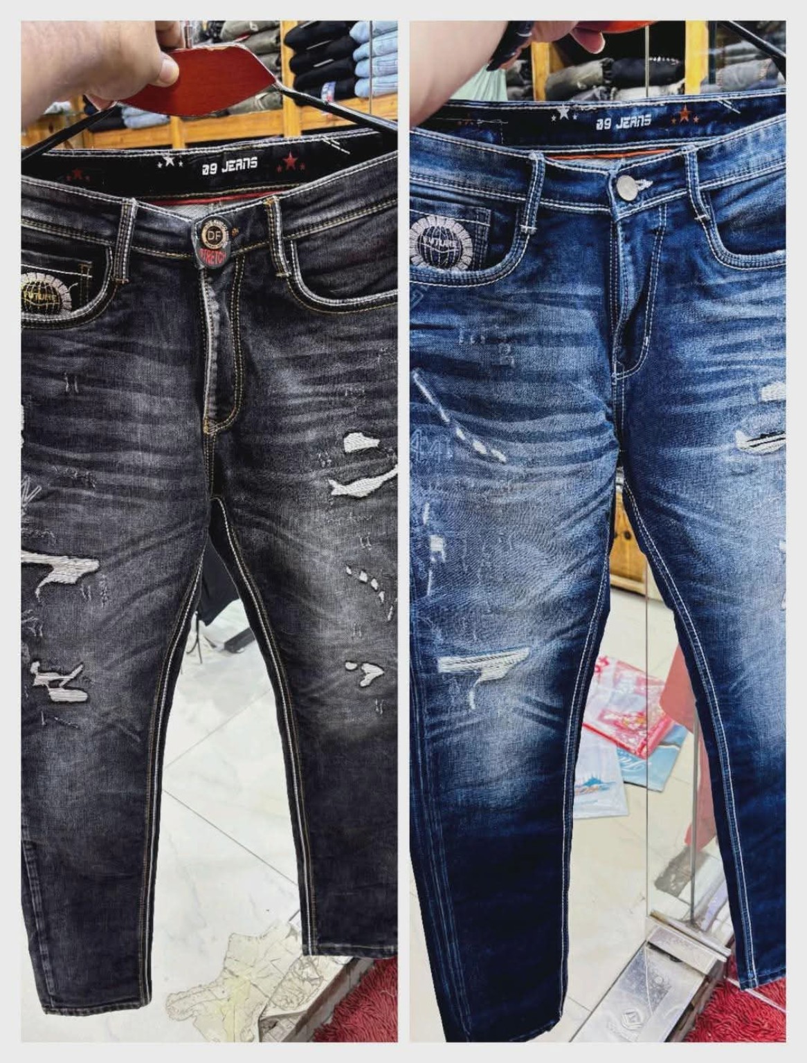 Vintage Wash Jeans
